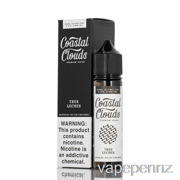 Tres Leches - Coastal Clouds Co. - 60mL 3mg VAPE NZ